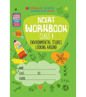 Oswaal NCERT Workbook Class 4 Environmental Studies Looking Around | Latest Edition